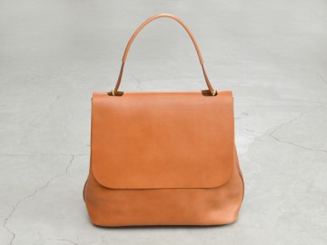 organ オルガン　バッグ　トートバッグ　レザーバッグ　ブラック イタリアンレザーを使用した一本手トートバッグ | Organ＜オルガン＞
