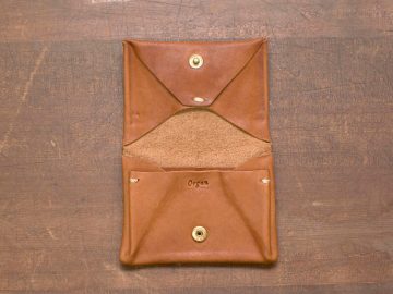 コンパクトな小銭入れ見開き
